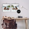 Stupell Industries Woodland Animals on Canoes Black Framed Giclee Art - 3 of 4