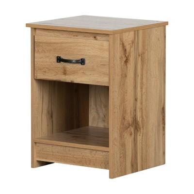 Tassio 1 Drawer Nightstand Nordik Oak - South Shore