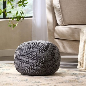 NicBex Bean Bag Chair for Adults Woven Bean Bag Chair Comfy Floor Chair with Memory Foam Filler for Living Room, Bedroom - 1 of 4