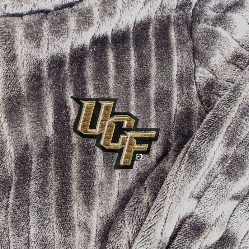 NCAA UCF Knights Ribbed Silk Touch Robe, 2 of 4