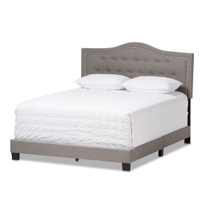 Emerson Modern and Contemporary Fabric Upholstered Bed - Baxton Studio - 1 of 4