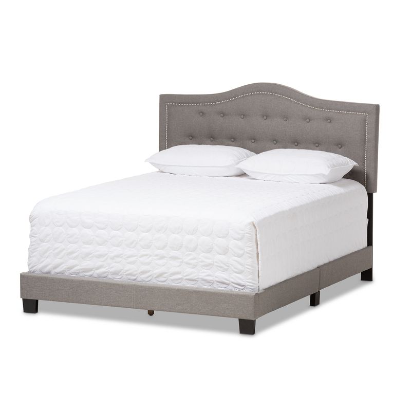 Emerson Modern and Contemporary Fabric Upholstered Bed - Baxton Studio, 1 of 10
