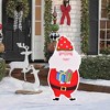Nifti Nest 2 PCS Santa and Snowman Yard Signs - 3 of 4
