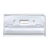 50pk Vertical Resealable ID Badge Holder 3.75" x 3.68" Clear - Advantus: Vinyl Name Badge Holders, Snap Closure, Solid Pattern - 3 of 4