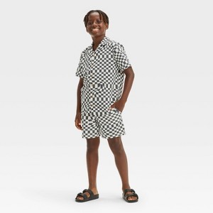Grayson Mini Woven Set - AOP - 1 of 4