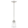 Livex Lighting Lawrenceville 1 - Light Pendant in  Brushed Nickel - image 2 of 4