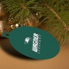Wagner College Primary Logo Aluminum Holiday Christmas Tree Ornament  3.0" (7.6 cm) x 3.37" (8.6 cm) - 4 of 4