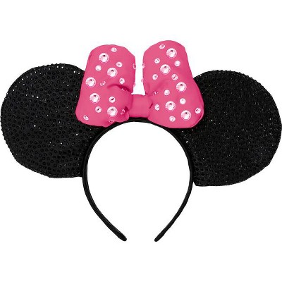 Disney Minnie Mouse Premium Pink Sparkle Ears