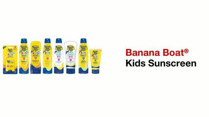 Banana Boat Kids&#39; Sport Sunscreen Spray - SPF 50+ - 9.5oz, 2 of 13, play video