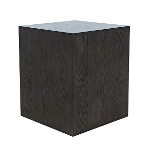 Jofran,Laurel Creek Modern Contemporary Square Block Pedestal End Table - 1 of 4