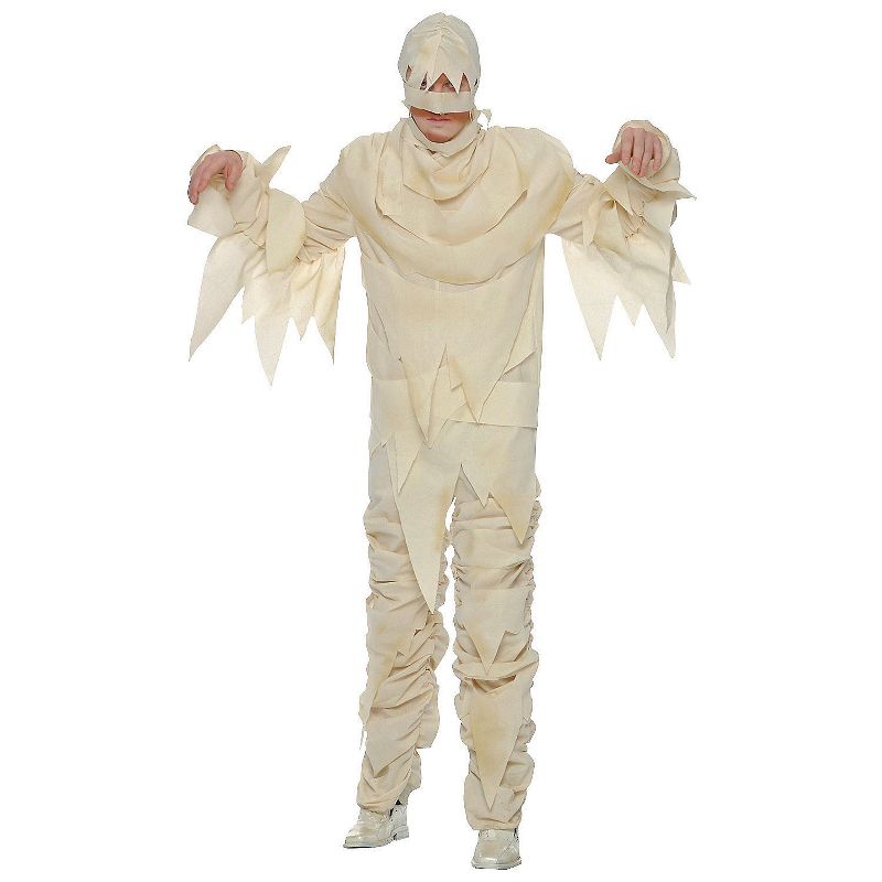 Halloween Express Men's Mummy Costume - Size Medium - White, 1 of 2