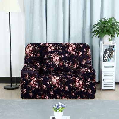PiccoCasa Home High Stretched Polyester Elastic Seat Sofa Cover Slipcover