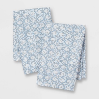 400 Thread Count Performance Printed Pillowcase Set - Threshold™