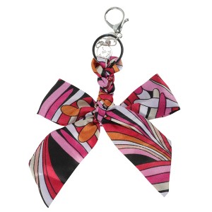 Unique Bargains Bow-knot Scarf Handbag Charm 1 Pc - 1 of 4