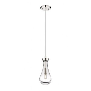 Owego - 1 Light Pendant In Art Deco Style-12.13 Inches Tall and 5.13 Inches Wide - 1 of 1