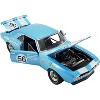 1967 Chevrolet Camaro Z/28 Trans Am #56 "Dana Chevrolet Southgate" Light Blue w/Stripes & Graphics 1/18 Diecast Model Car by GMP - 2 of 4