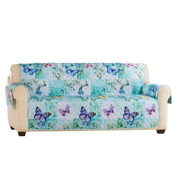 Collections Etc Butterfly Patch Furn Protector