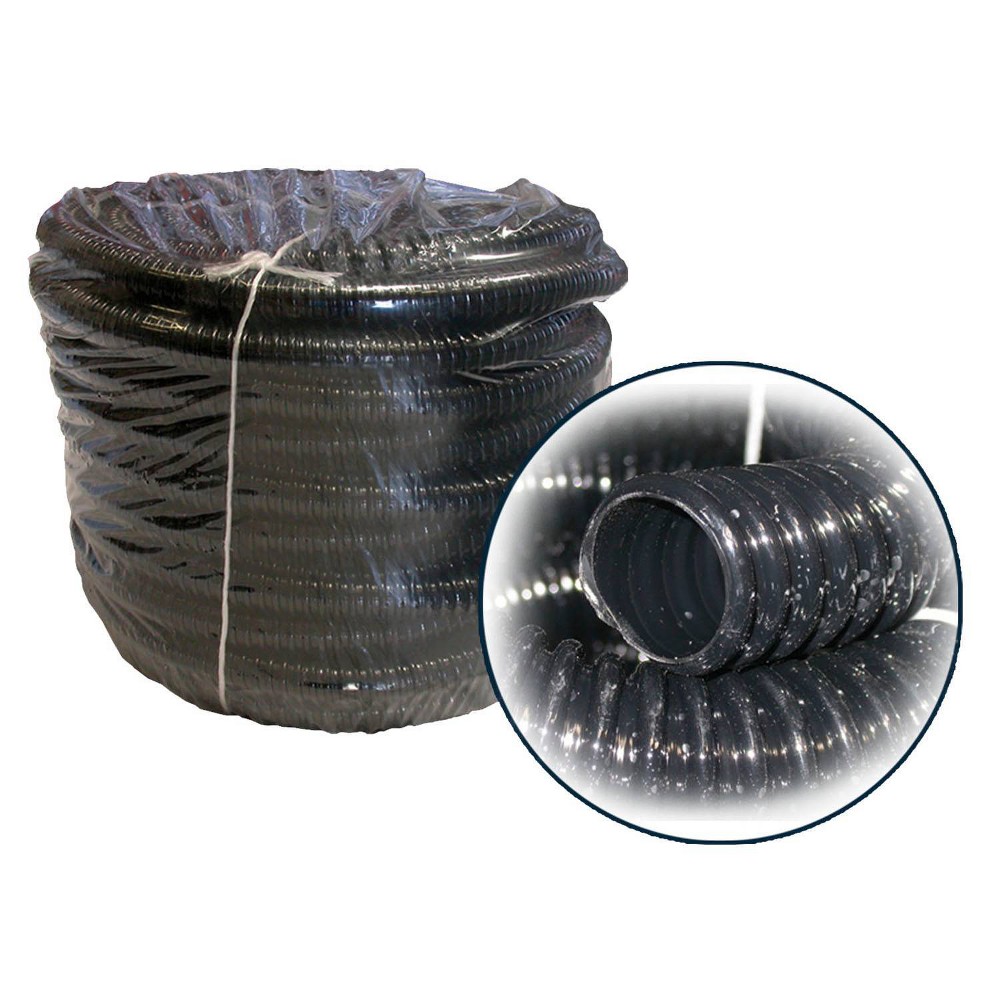 Photos - Garden Hose 1.5" x 100' Kink Free Heavy Hose Black - Alpine Corporation