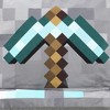 Minecraft Axe Print Gray Backpack - image 4 of 4