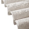 RCZ Décor Elegant Round Table Cloth - Made With Fine Crushed-Velvet Material, Beautiful Off-White Tablecloth With Durable Seams - 2 of 4