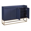 NicBex Elegant Buffet Cabinet with Large Storage Rebound 4-door Sideboard Cabinet with Adjustable Shelves for Dining Room - 2 of 4