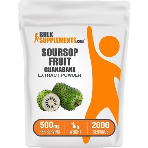 BulkSupplements Soursop (Guanabana) Extract Powder - 1 of 4