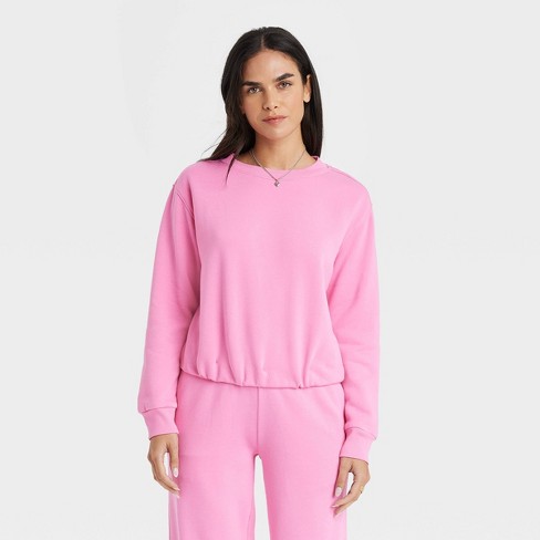 Women's High-Rise Sweatpants - Universal Thread™ Pink S