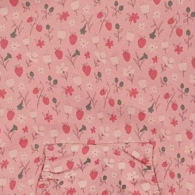 old pink and flowers