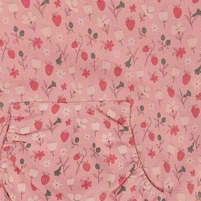 old pink and flowers