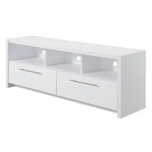 Newport Marbella TV Stand for TVs up to 60" with Cabinets and Shelves - Breighton Home - 1 of 4
