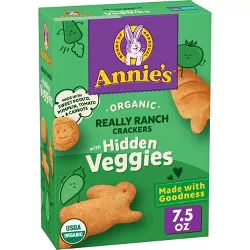 Annie's Organic Veggie Ranch Crackers - 7.5oz