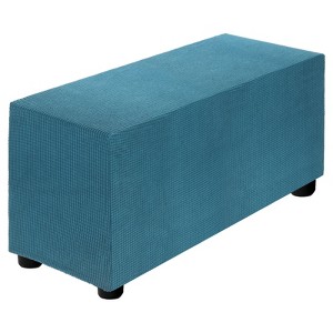 Unique Bargains Polyester Rectangular Stretchy Elastic Stool Cover - 1 of 4