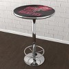 Ohio State University Bar Table with Footrest by Trademark Gameroom - 3 of 4