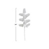 Storied Home Flocked Faux Pinecone Pick with Snow Finish, White - 2 of 2