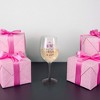 Pavilion Gift Company - Wine A Little - 12 oz Wine Glass Tealight Holder - Candle Holders - 3 of 4