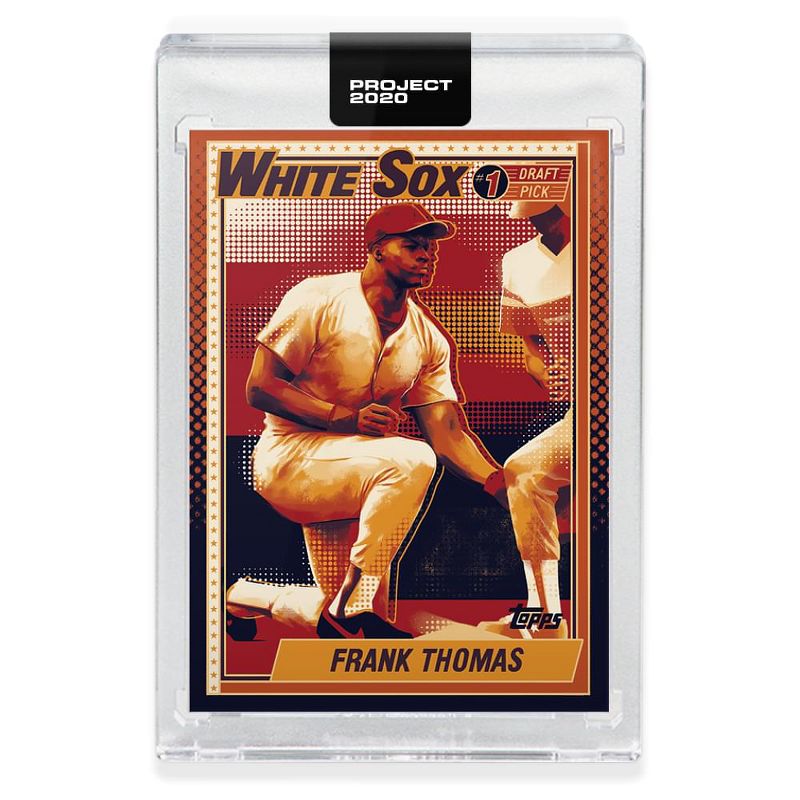 Topps Topps PROJECT 2020 Card 83 - 1990 Frank Thomas by Matt Taylor, 1 of 6