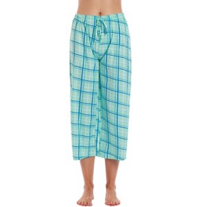 Just Love Womens Knit Jersey Pajama Capris - 100% Cotton PJs - 1 of 3