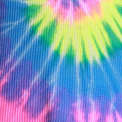tie dye neon