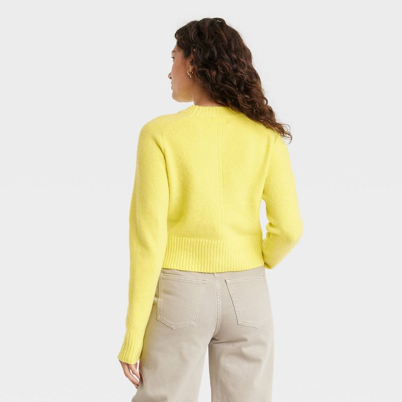 Women's Crew Neck Cashmere-Like Pullover Sweater - Universal Thread™, 2 of 10