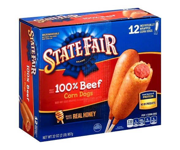 State Fair Beef Corn Dogs - 12ct/32oz