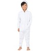 Joggies - White Frosting Toddler Footless Hoodie One Piece - 3 of 4