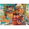 2000 Piece Jigsaw Puzzle, Owls, Animal puzzle, Art. Jigsaws, Animal painting, Vibrant color, Adult Puzzle, Castorland C-200535-2 - 2 of 4