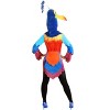 HalloweenCostumes.com Large  Women  Disney Up Kevin Costume Dress for Colorful Adventures,  Blue/Orange/Yellow - 4 of 4