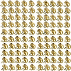 Poolzilla Wood Deck Brass Anchor with Collar for Safety Cover - Universal Fit - 1 of 4