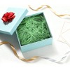 Unique Bargains 7.05 oz Raffia grass filler Shredded paper filler for Christmas Easter Basket Grass - 2 of 4