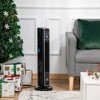 PELONIS Space Heater Indoor With 75° Oscillation & Remote, 16 Inch Portable Heater With