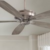 60" Minka Aire Industrial Indoor Ceiling Fan with Remote Control Burnished Nickel Seashore Gray for Living Room Kitchen Bedroom - 2 of 4