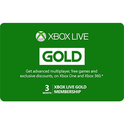 xbox live card cost