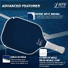 Luzz Pickleball Paddles, T700 Carbon Fiber Pickleball Paddle Sandblasted Surface with Honeycomb Core Pickle Ball Rackets for Ultimate Spin & Control - 4 of 4