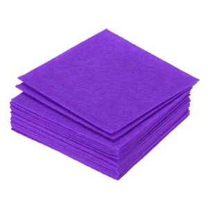 Unique Bargains Polyester Soft Home Handcrafts Project DIY Felt Fabric Sheets 21 Pcs - 1 of 4